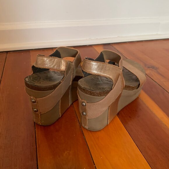 OTBT Bushnell Platform Wedge Sandal Size 7.5 - Picture 3 of 4